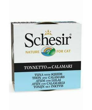 Schesir Cat konz. Adult tuňák/oliheň 85G