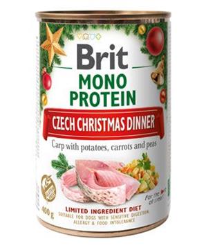 Brit Care Christmas Dog konz Mono Protein can