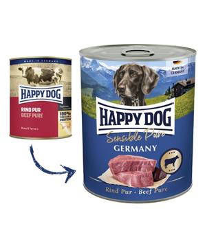Happy Dog Rind Pur Germany - hovězí