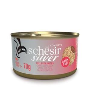 Schesir Cat konz. Senior Wholefood kuře/kachna 70g