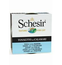 Schesir Cat konz. Adult tuňák/oliheň 85G