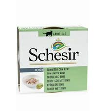 Schesir Cat konz. Adult tuňák/kiwi 75G