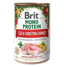 Brit Care Christmas Dog konz Mono Protein can