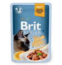 Brit Premium Cat D Fillets in Gravy With Tuna