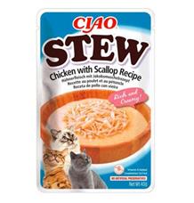 Churu Cat CIAO Stew Chicken with Scallop Recipe