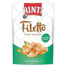 Rinti Dog Filetto kapsa kuře+zelenina v želé