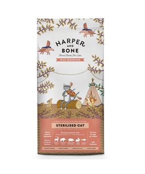 Levně Harper and Bone Cat Sterilised divoké hory 2 kg