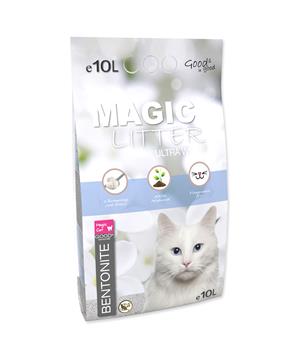 Levně Kočkolit MAGIC LITTER Bentonite Ultra White 10 l