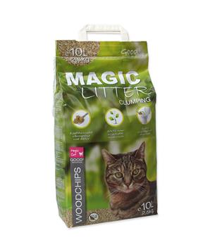 Levně Kočkolit MAGIC CAT Litter Woodchips 10 l (2,5 kg)