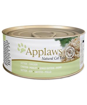 Levně Konzerva APPLAWS Kitten Chicken 70 g
