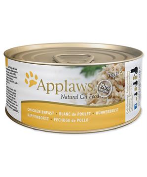 Levně Konzerva APPLAWS Cat Chicken Breast 70 g