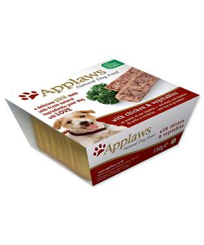 Paštika APPLAWS Dog Pate with Chicken & vegetable