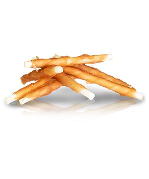 Levně KIDDOG kuřecí masíčko na buvolí tyčince - 8 mm/12 cm 250 g