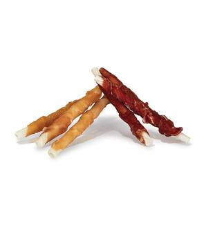 Levně KIDDOG mix buvolích tyčinek s kuřecím a kachním masíčkem - 8 mm/12 cm 250 g