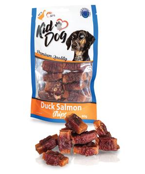 Levně KIDDOG losos obalený kachním masíčkem 80 g