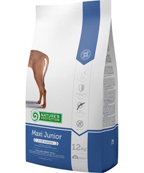 Levně Nature’s Protection Dog Dry Junior Maxi 12kg