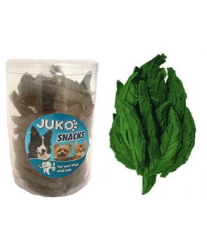 Levně Dentální lístečky Mint JUKO Snacks Dóza - 40ks