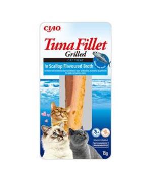 Churu Cat Tuna Fillet in Scallop Flavoured Broth