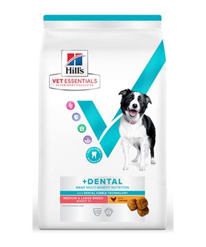 Levně Hill’s Can. VE Adult MB Dental Medium Large Chicken 10kg