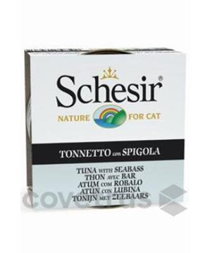 Schesir Cat konz. Adult tuňák/moř. okoun
