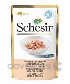 Levně Schesir Cat kapsa Adult tuňák/losos 50 g