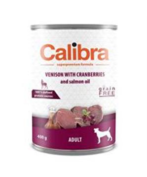 Calibra Dog konz.Adult zvěřina s brusinkami