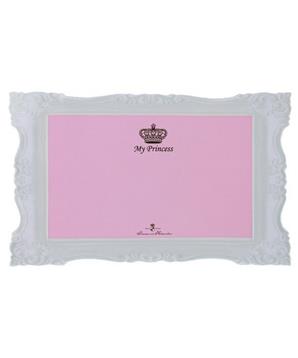 Prostírání MY PRINCESS - gumová podložka 44 x 28 cm růžová - DOPRODEJ