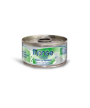 MONGE DOG NATURAL kuřecí maso se zeleninou pro psy 95 g