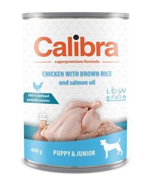 Calibra Dog konz.Junior kuře s hnědou rýží