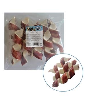 Levně Žvýkací spirála kachní JUKO Snacks 16 cm 16 cm (500 g)