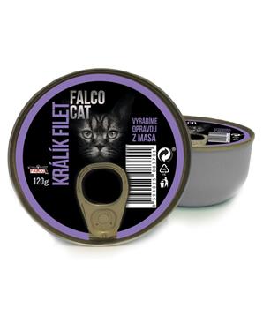 FALCO CAT králík filet, konzerva