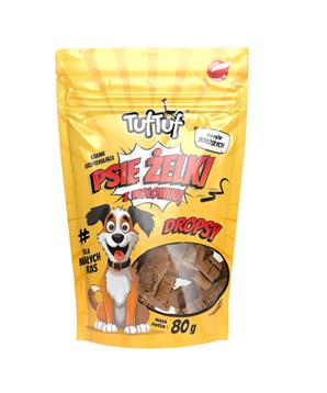 TufTuf Super měkké hovězí dropsy pro malá plemena 