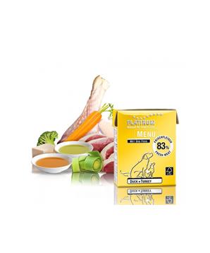 Paštika Platinum Natural Menu Duck + Turkey