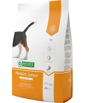 Levně Nature’s Protection Dog Dry Junior Medium 2kg