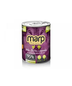 Levně Marp Mix konzerva pro psy kuře+zelenina 6x400 g