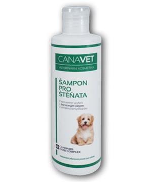 Levně CANAVET šampon pro štěňata s antipar.přísadou Canabis 250 ml