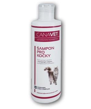 CANAVET šampon pro kočky s antipar.přísadou Canabis CC 