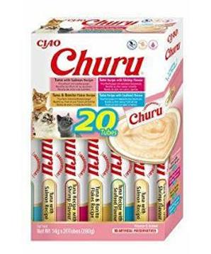 Levně Churu Cat BOX Seafood Variety 20x14g