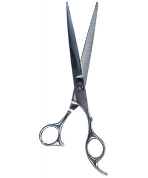 Levně Profesionální kovové nůžky dlouhé, s nastavit. šroubem 20 cm