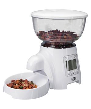 Automatické krmítko TX7, zásobník na 5 l, 5 dávek 40x26x34cm (RP 2,90 Kč)