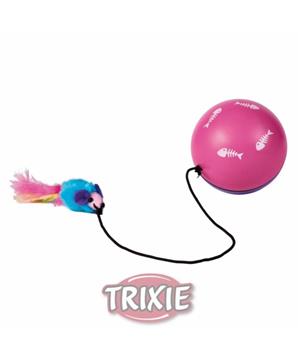 Levně Míč TURBININO s motorem a myší na gumičce (RP 2,90 Kč)