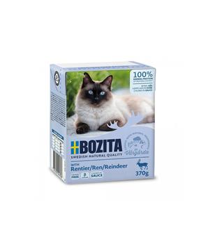 Levně Bozita Cat kousky v omáčce se sobem Tetrapak 370g