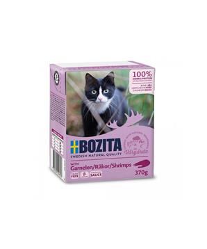 Bozita Cat kousky v omáčce s krevetami Tetrapak 370g