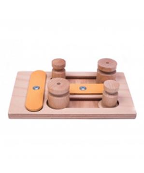 Levně Dřevěný hlavolam Playground - Modul 2F 1 ks