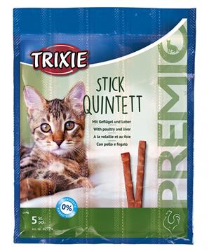 Levně PREMIO Quintett tyčinky drůbeží/játra 5 x 5g