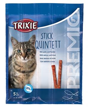 Levně PREMIO Quintett tyčinky losos/pstruh 5 x 5 g
