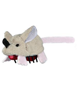 Levně Plyšová běhací myš na baterie 5,5 cm 1 ks