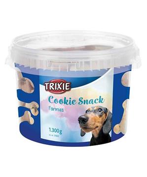 Levně Cookie Snack Farmies v plastovém kyblíku 1300g