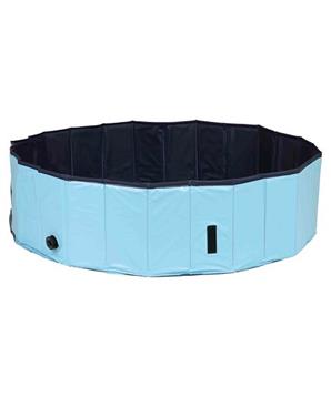 Levně Bazén pro psy 80 x 20 cm světle modrá/modrá