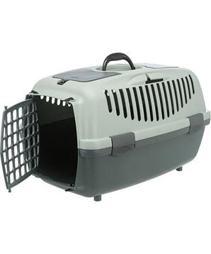 Be Eco Capri 3 transportní box, S: 40 x 38 x 61 cm, antracit/ šedo-zelená (max. 12kg)